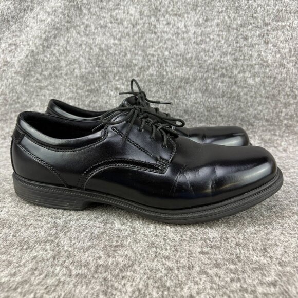 ✅Mens 13M Nunn Bush Black Leather Oxford Dress Shoes SR Kore Sole Casual Comfort main image 14